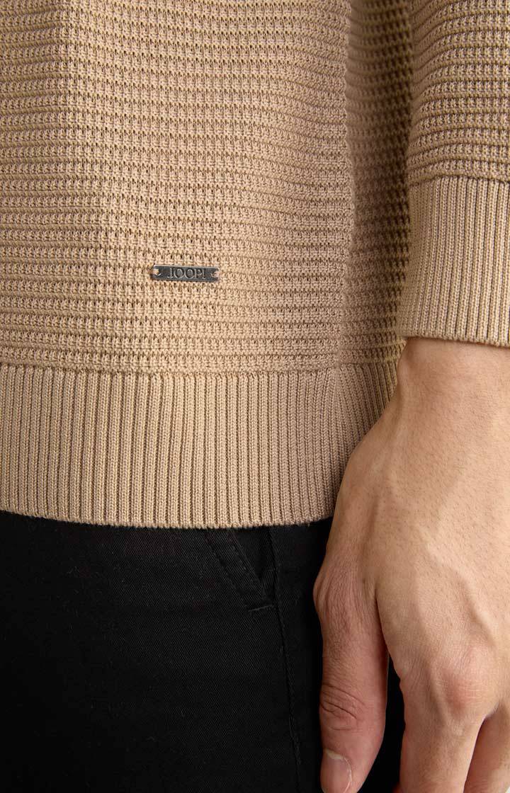 Joop Strickpullover Conrados in Hellbraun Günstiger Verkauf