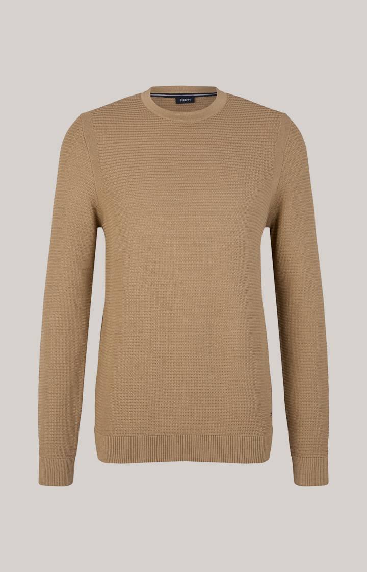 Joop Strickpullover Conrados in Hellbraun Günstiger Verkauf
