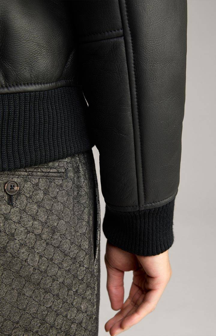 Joop Lederjacke Sonan in schwarz Angebote