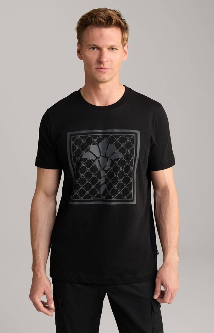 Joop Cornflower-T-Shirt Bilal in Schwarz