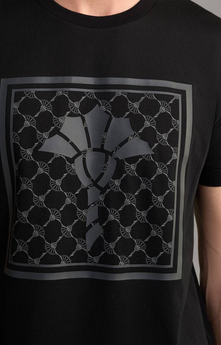 Joop Cornflower-T-Shirt Bilal in Schwarz Günstiger Verkauf