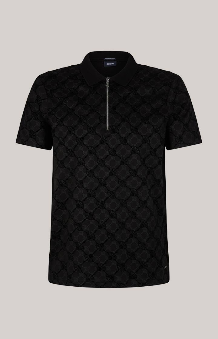 Joop Cornflower-Poloshirt Benito in Schwarz Meist gekauft
