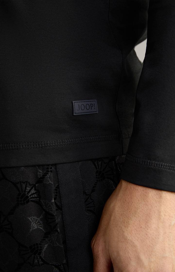 Joop Longsleeve Baseo in Schwarz Auslauf