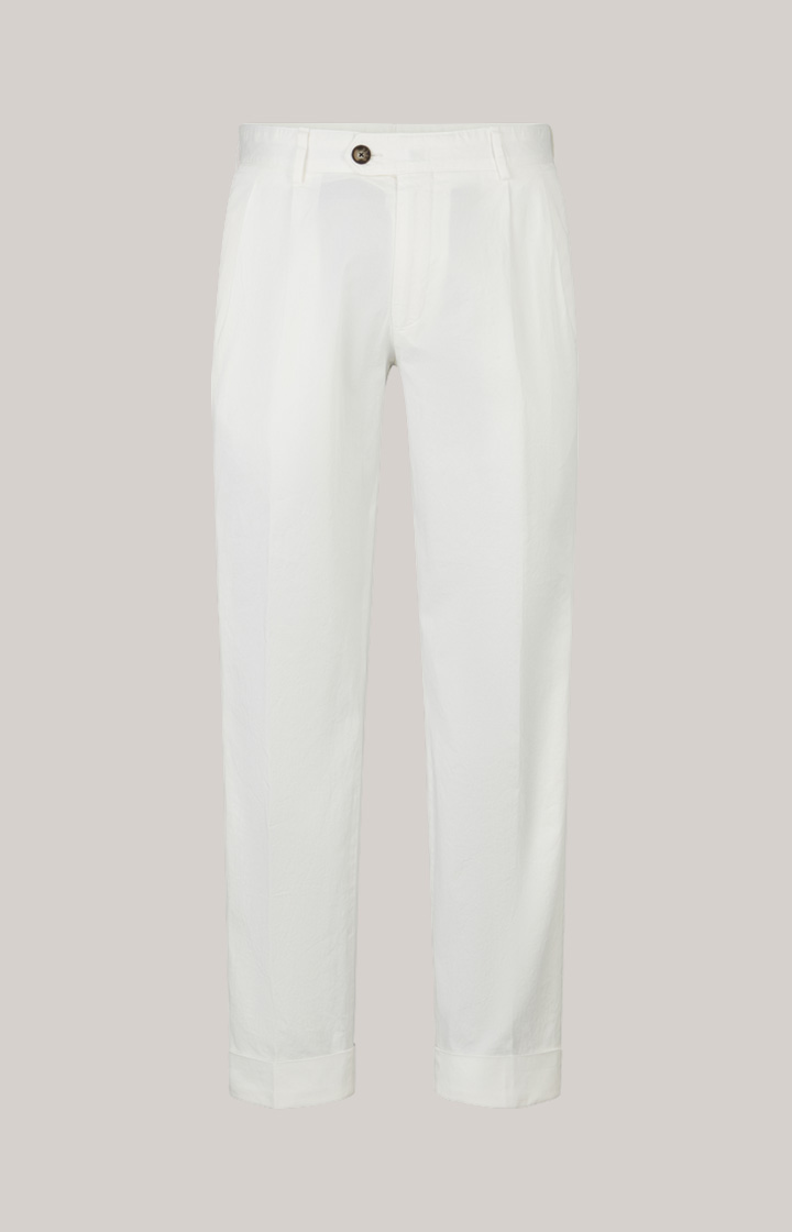 Joop Bundfaltenhose Randar in Creme Outlet