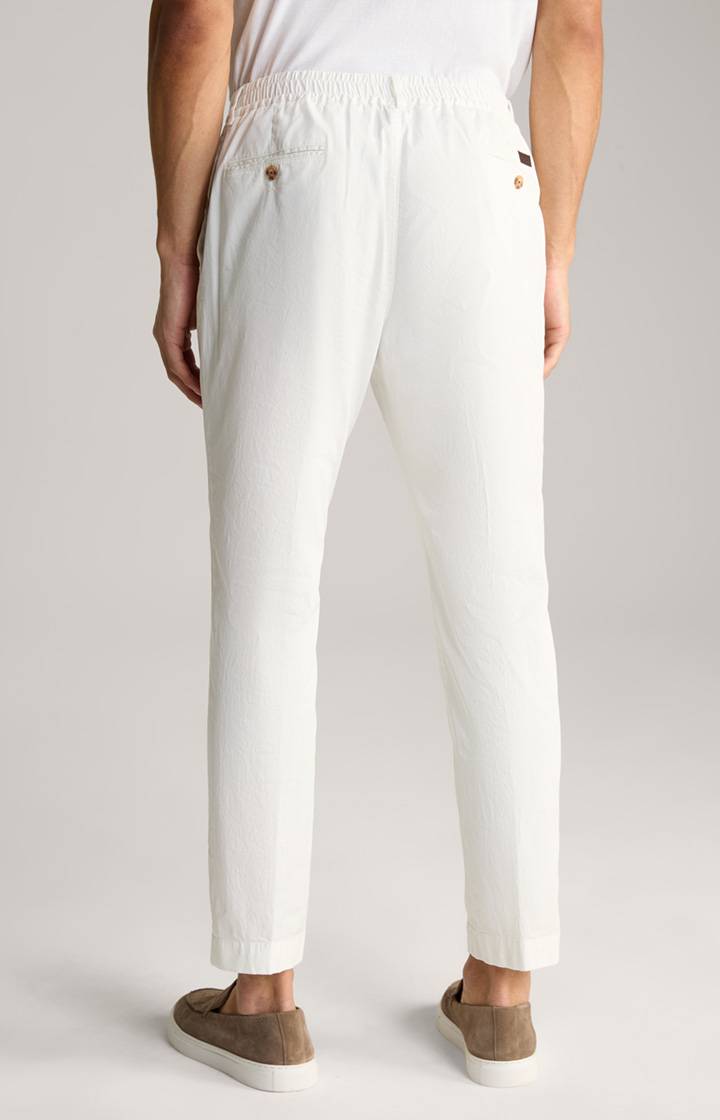 Joop Bundfaltenhose Lester in Creme Outlet