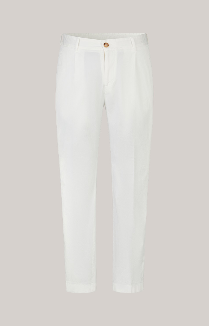 Joop Bundfaltenhose Lester in Creme Outlet