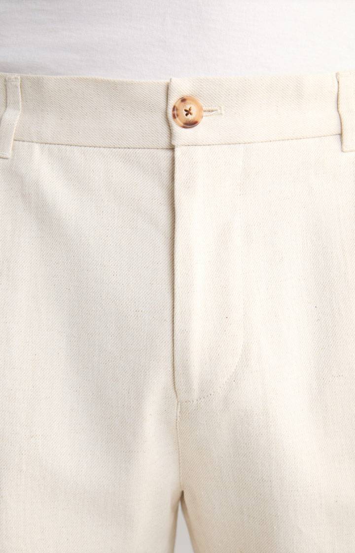 Joop Leinenmix-Shorts Dinghy in Offwhite Fabrikverkauf