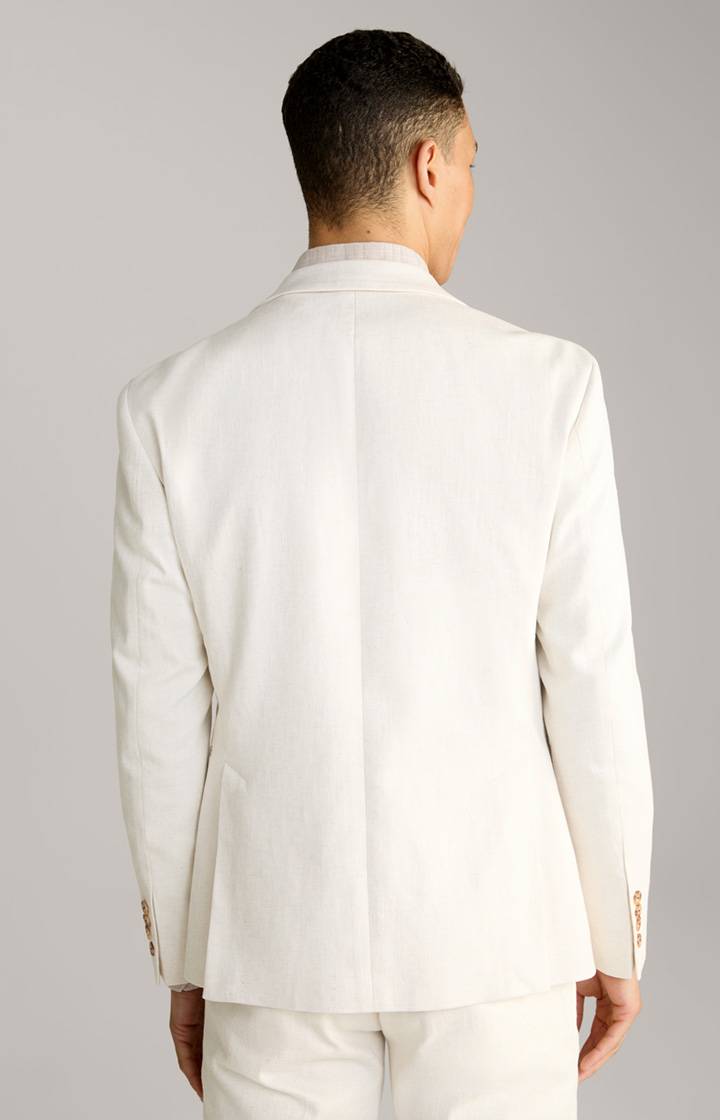 Joop Leinenmix-Sakko Hawksley in Offwhite Auslauf