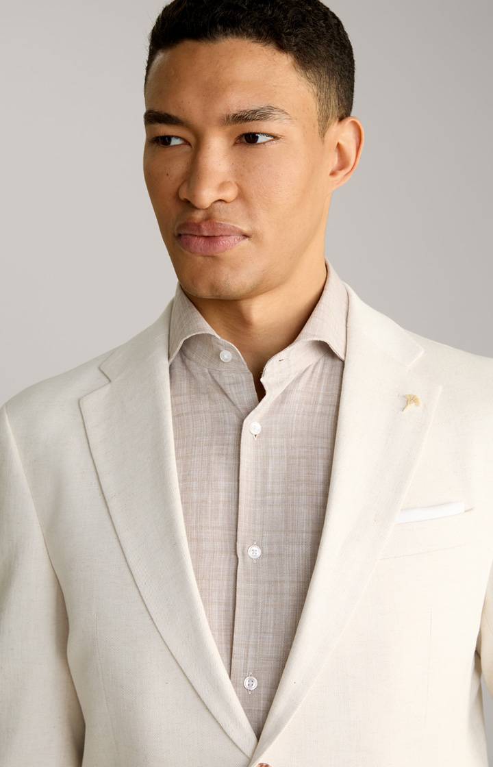 Joop Leinenmix-Sakko Hawksley in Offwhite Auslauf