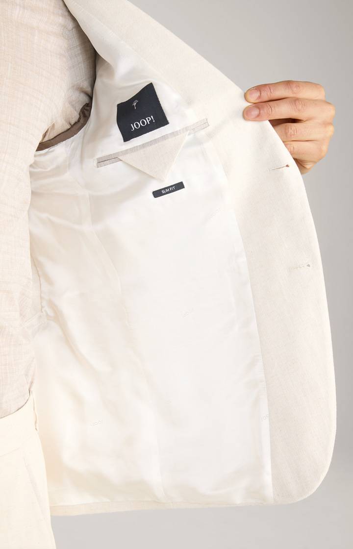 Joop Leinenmix-Sakko Hawksley in Offwhite Auslauf
