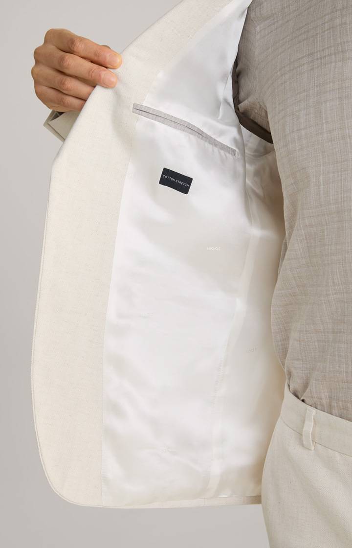 Joop Leinenmix-Sakko Hawksley in Offwhite Auslauf