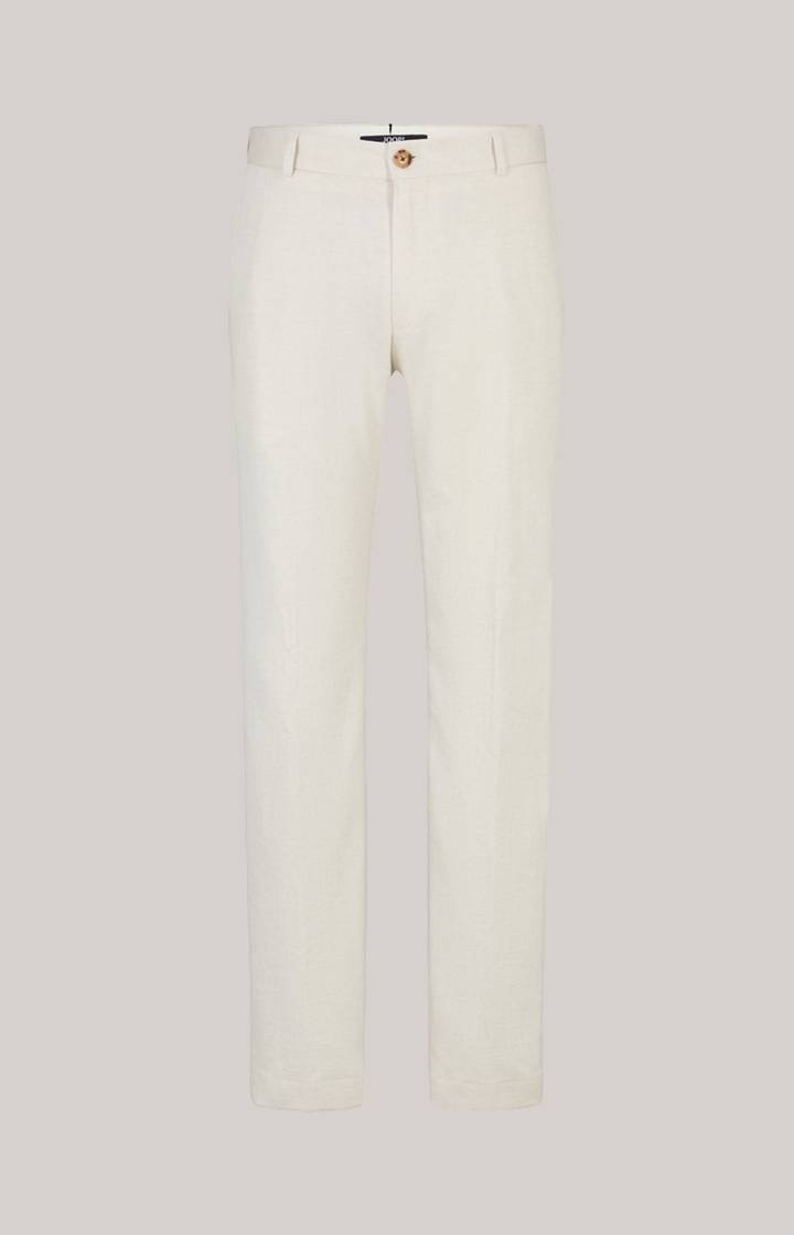 Joop Leinenmix Chino Hank in Creme Verkauf