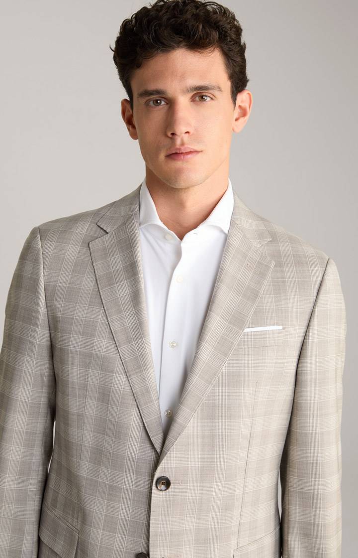 Joop Anzug Herby-Blayr in Beige kariert Angebote