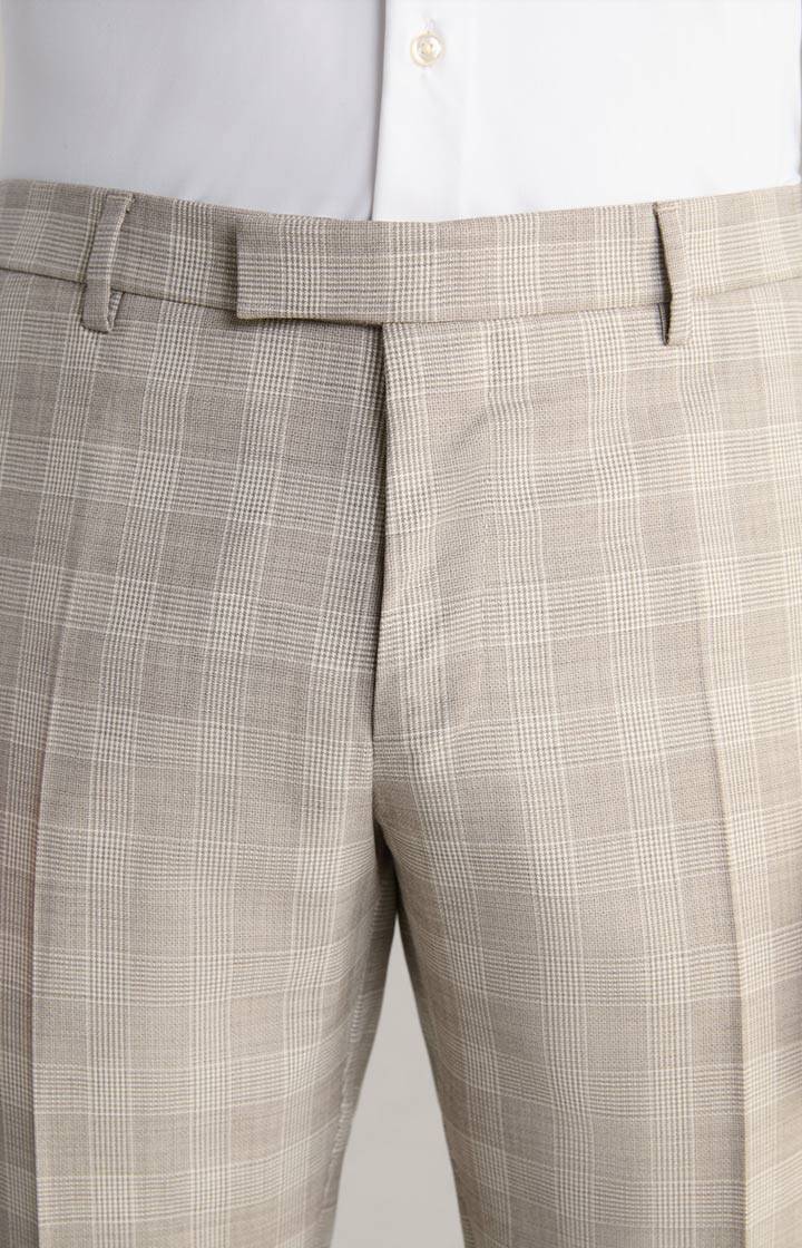 Joop Anzug Herby-Blayr in Beige kariert Angebote