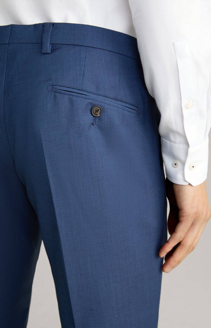 Joop Baukasten-Hose Blayr in Navy meliert Fabrikverkauf