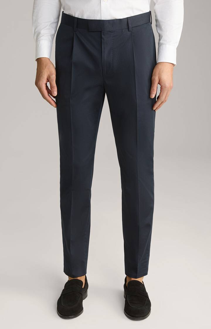 Joop Baumwoll-Baukasten-Hose Bennet in Navy