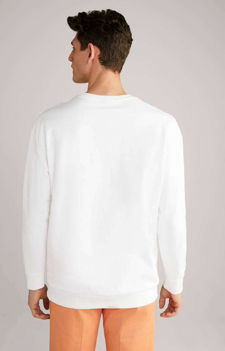 Joop Sweatshirt Alagon in Weiß Günstiger Verkauf