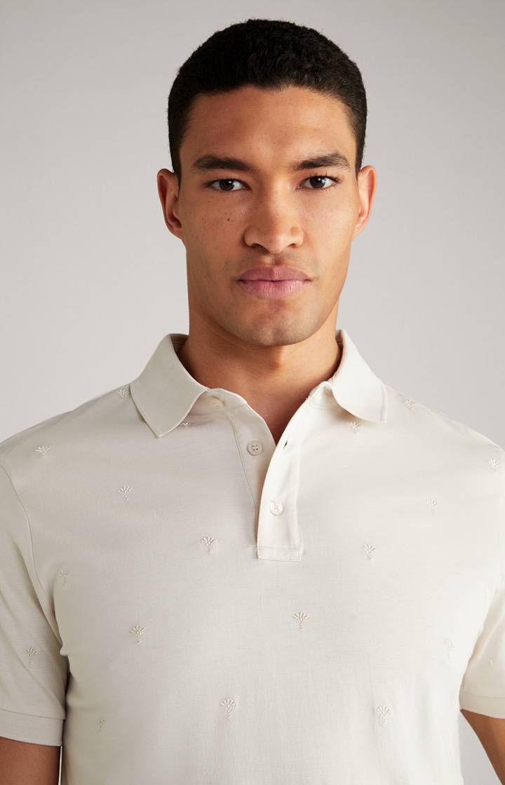 Joop Cornflower Poloshirt Pascal in Ecru Verkauf