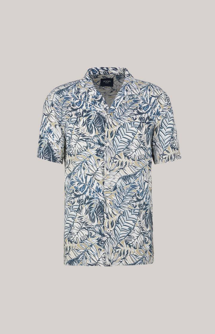 Joop Viskose-Hemd Hanes in Weiß/Blau/Beige Blitzverkäufe