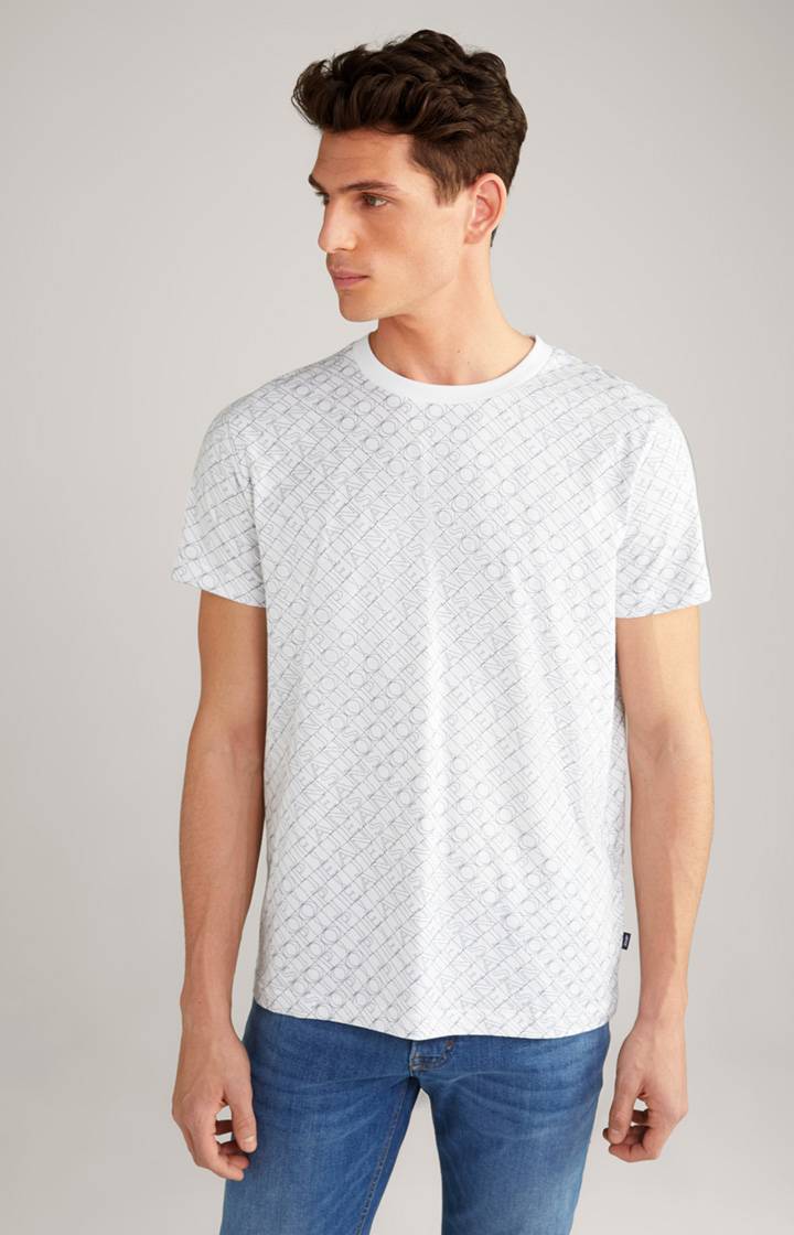 Joop T-Shirt Aivaros in Weiß