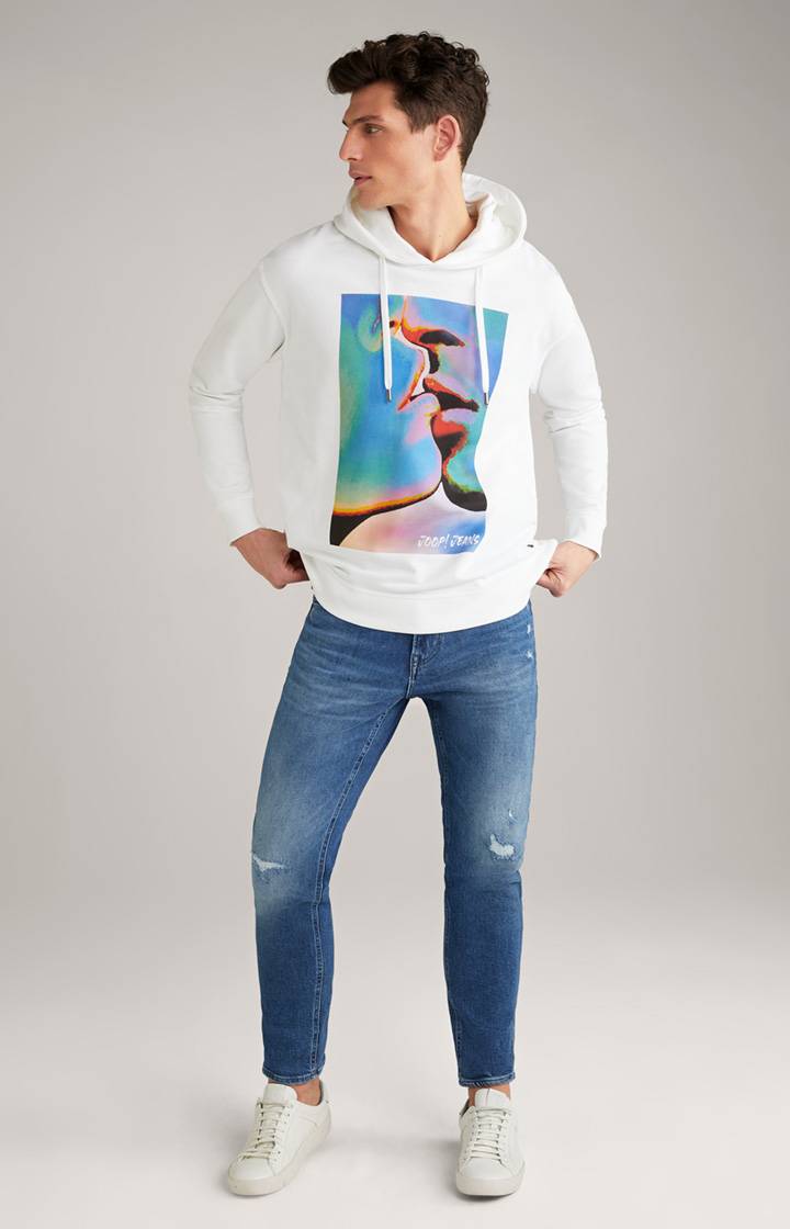 Joop Hoodie Sebastiano in Weiß Blitzverkäufe