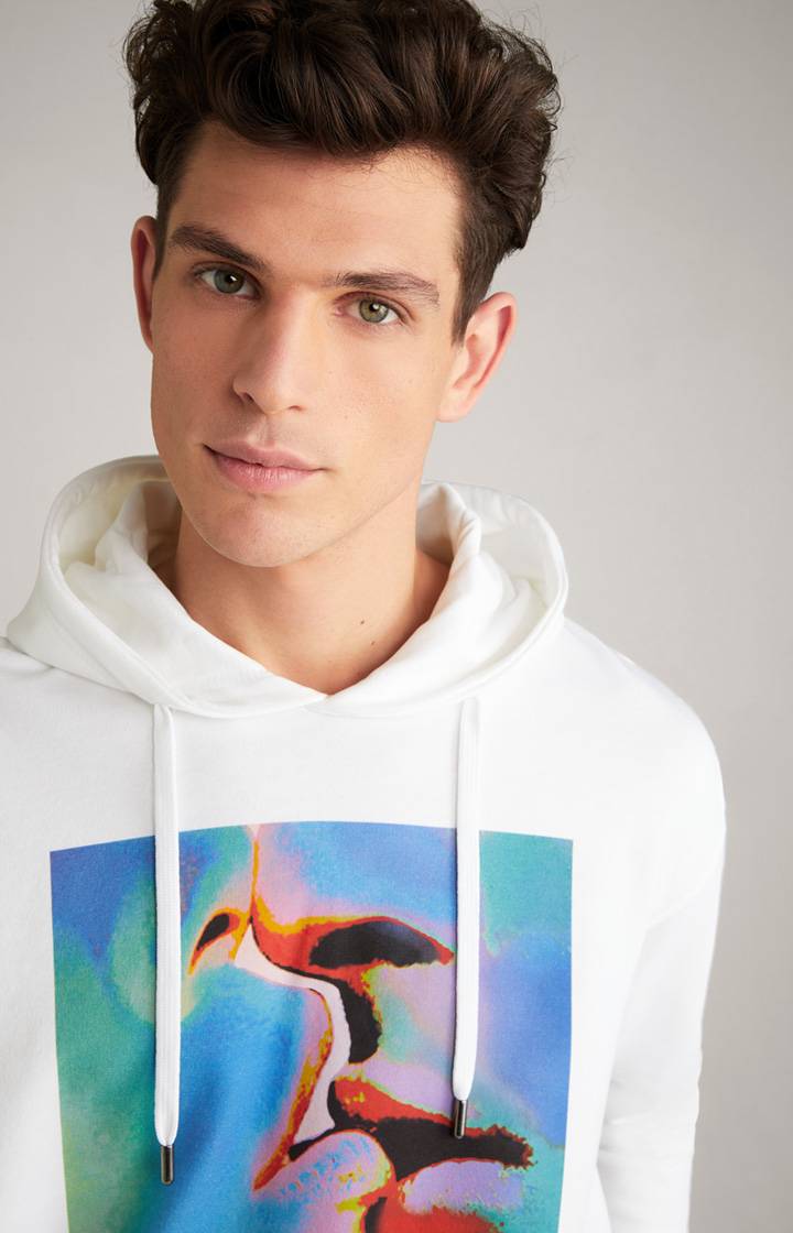 Joop Hoodie Sebastiano in Weiß Blitzverkäufe