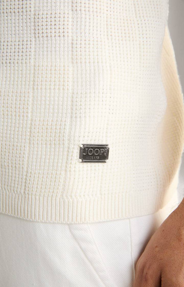 Joop Strick-Shirt Heiri in Creme Outlet