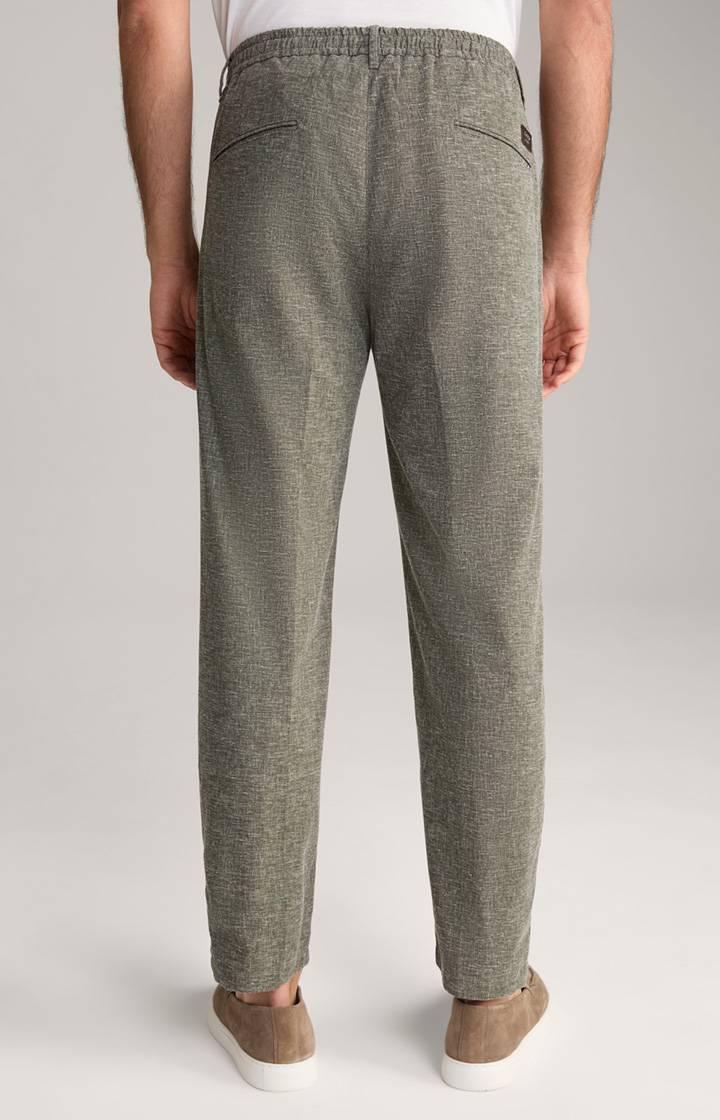 Joop Leinenmix-Chino Lead in Oliv meliert Online