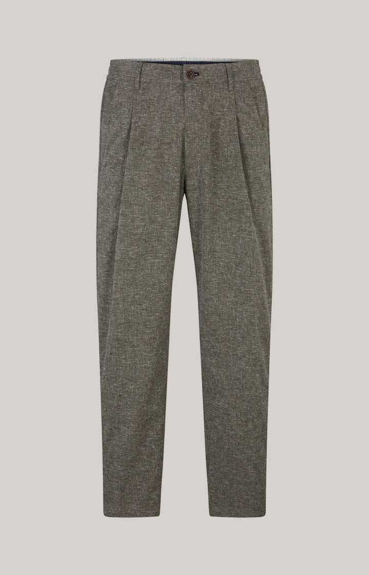 Joop Leinenmix-Chino Lead in Oliv meliert Online