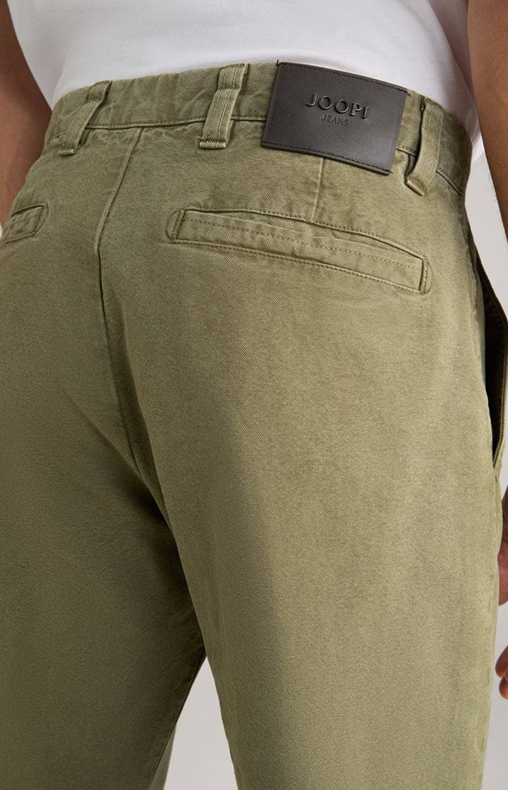 Joop Baumwoll-Chino Len in Oliv Verkauf