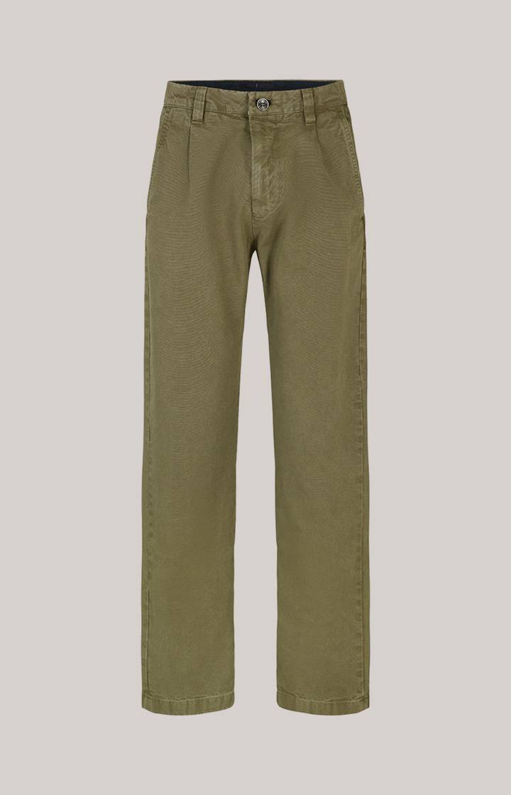 Joop Baumwoll-Chino Len in Oliv Verkauf