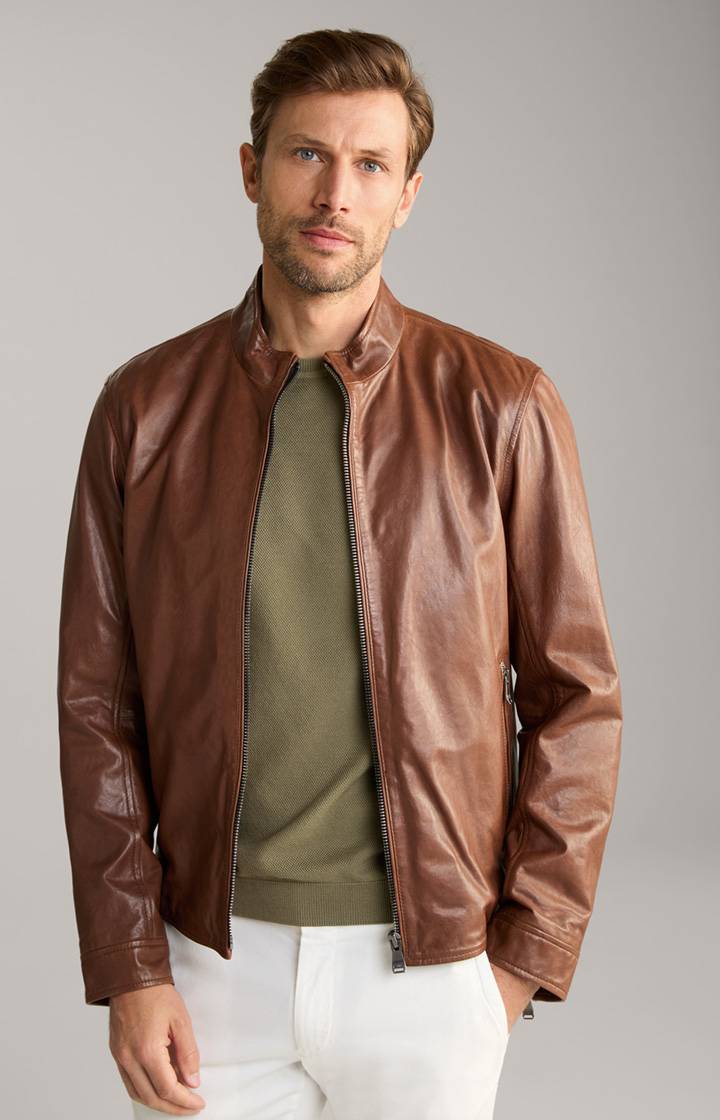 Joop Lederjacke Lif in Braun