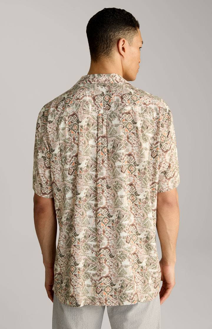 Joop Viskose-Hemd Hanes in Beige gemustert Hotsell