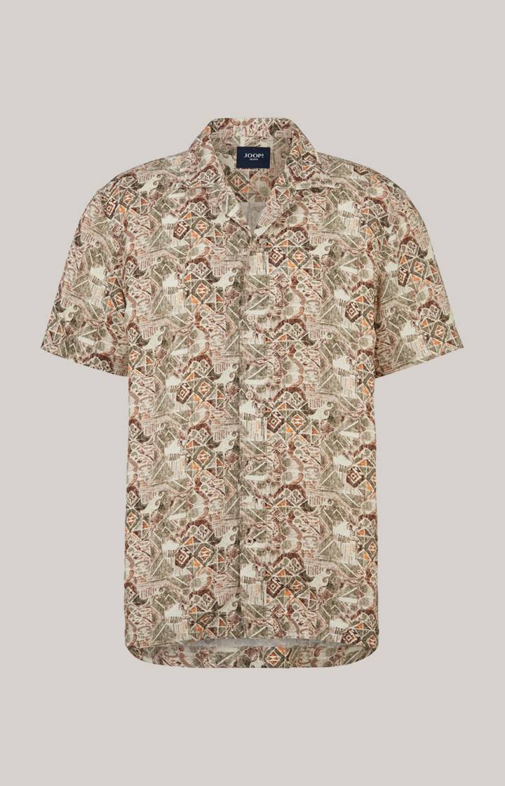 Joop Viskose-Hemd Hanes in Beige gemustert Hotsell