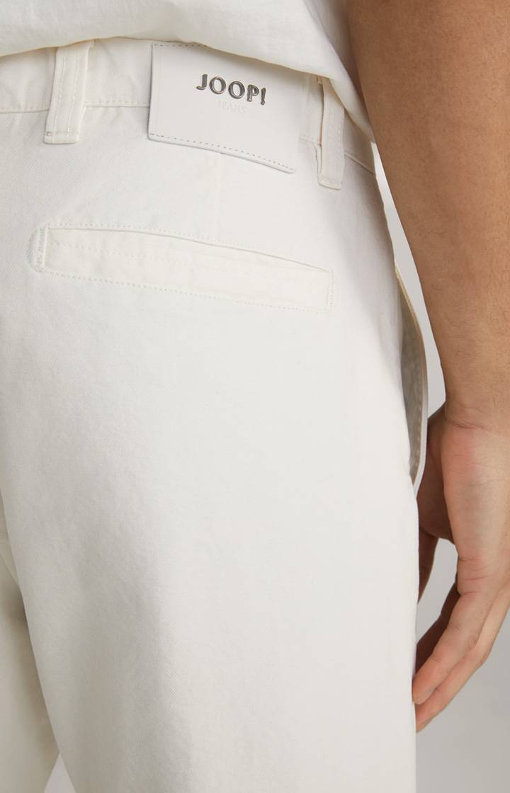 Joop Baumwoll-Chino Len in Offwhite Verkauf