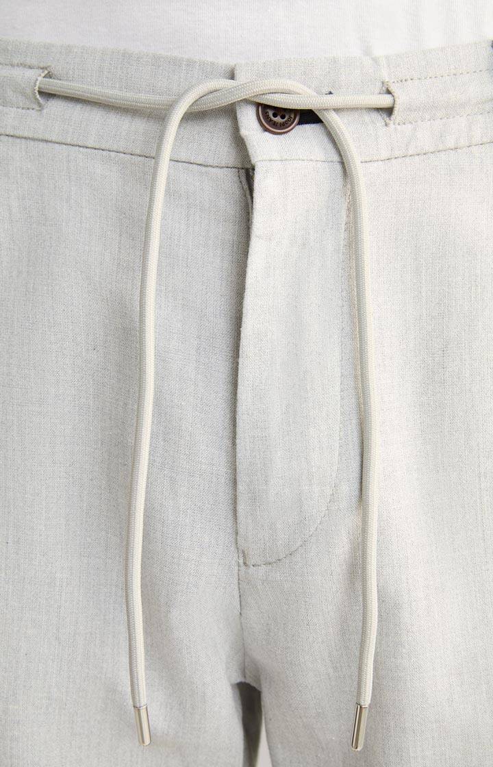 Joop Leinenmix-Shorts Ruby in Hellgrau im Angebot
