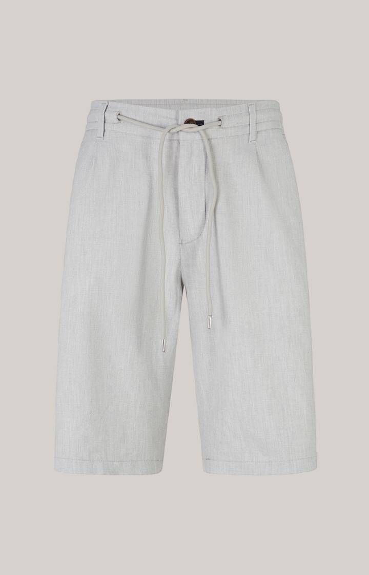 Joop Leinenmix-Shorts Ruby in Hellgrau im Angebot