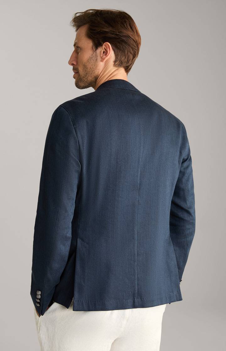 Joop Leinenmix-Sakko Heathrow in Denim Blue Auslauf