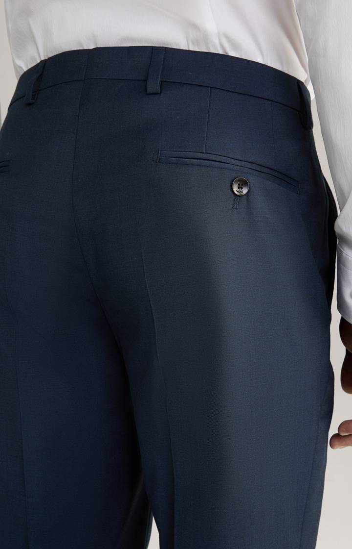 Joop Baukasten-Anzughose Brad in Navy im Angebot