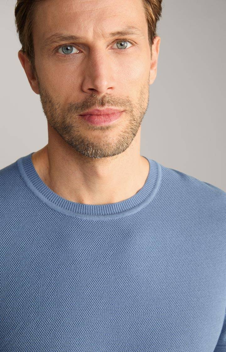 Joop Strick-Shirt Valdrio in Blau Blitzverkäufe