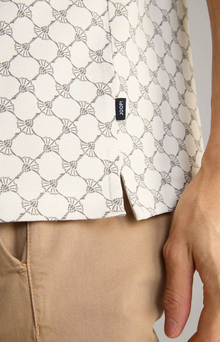 Joop Cornflower Poloshirt Paigam in Offwhite gemustert Meist gekauft