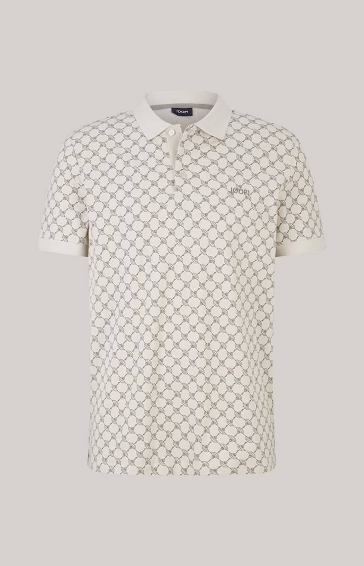 Joop Cornflower Poloshirt Paigam in Offwhite gemustert Meist gekauft