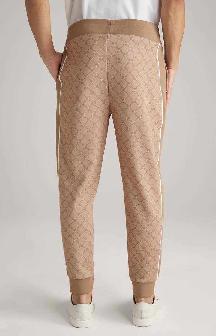 Joop Cornflower-Joggpants Taylan in Beige gemustert Blitzverkäufe