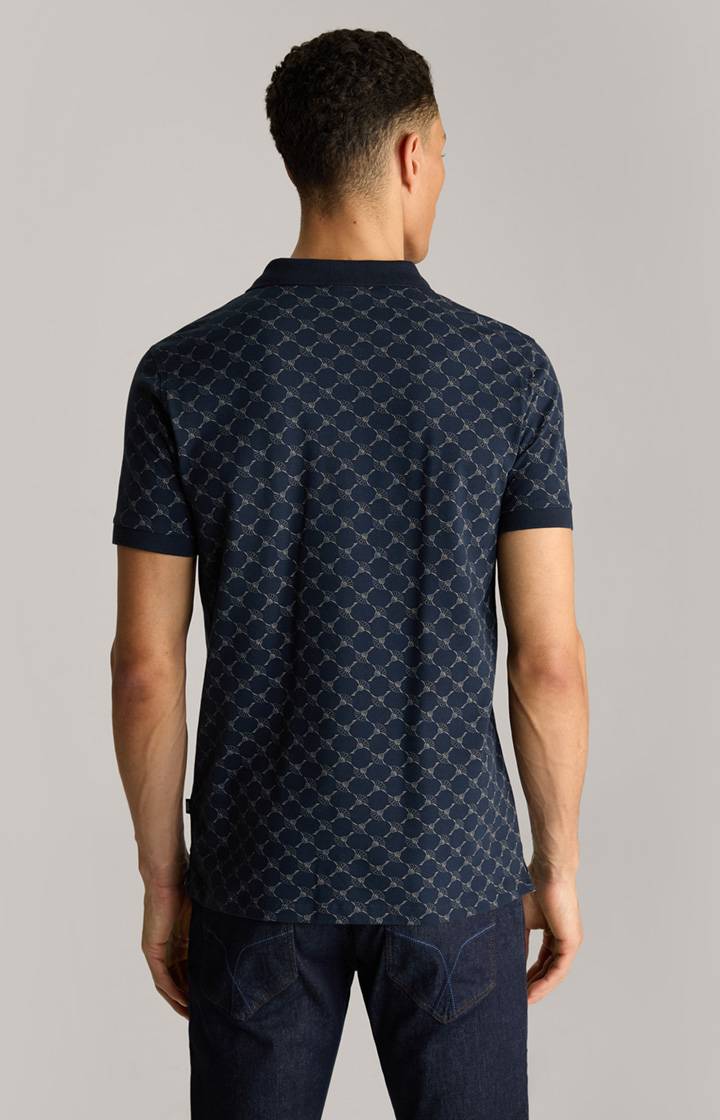 Joop Cornflower Poloshirt Paigam in Navy gemustert Online