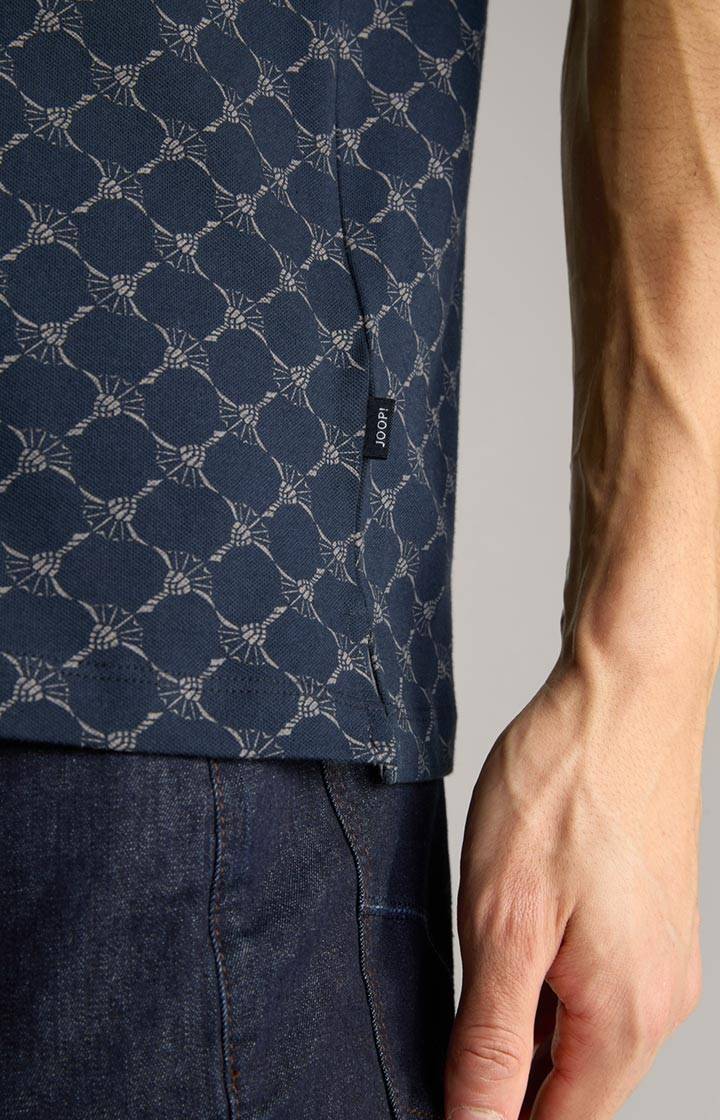 Joop Cornflower Poloshirt Paigam in Navy gemustert Online