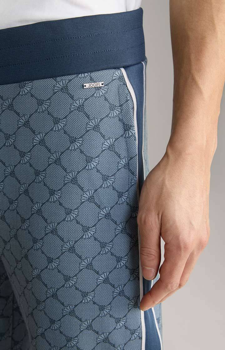 Joop Cornflower-Joggpants Taylan in Blau gemustert Günstiger Verkauf