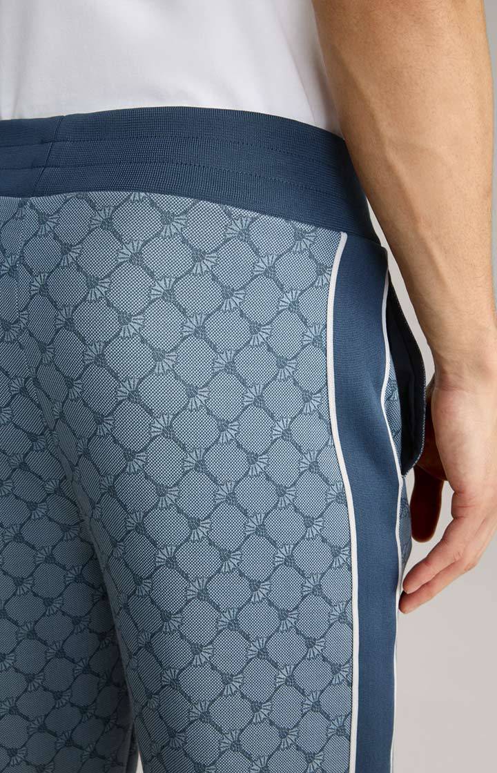 Joop Cornflower-Joggpants Taylan in Blau gemustert Günstiger Verkauf