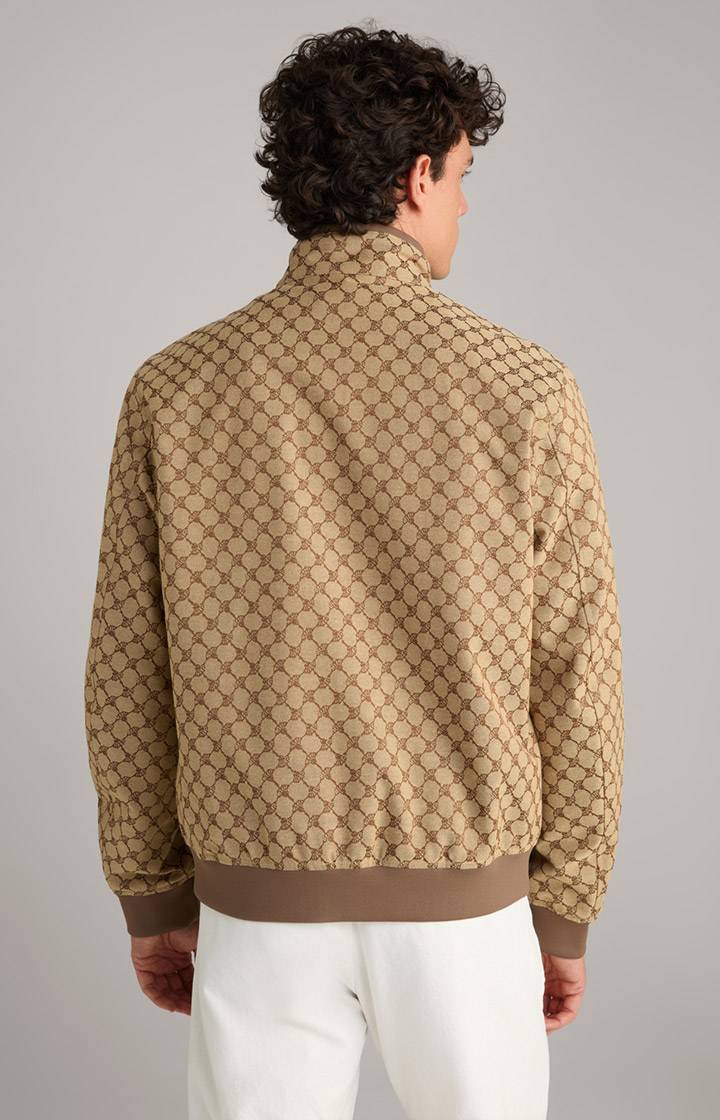 Joop Cornflower-Jacke Escor in Beige/Braun gemustert Blitzverkäufe