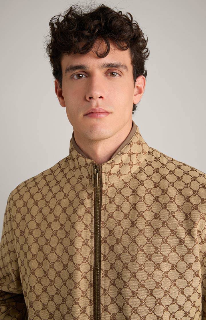 Joop Cornflower-Jacke Escor in Beige/Braun gemustert Blitzverkäufe