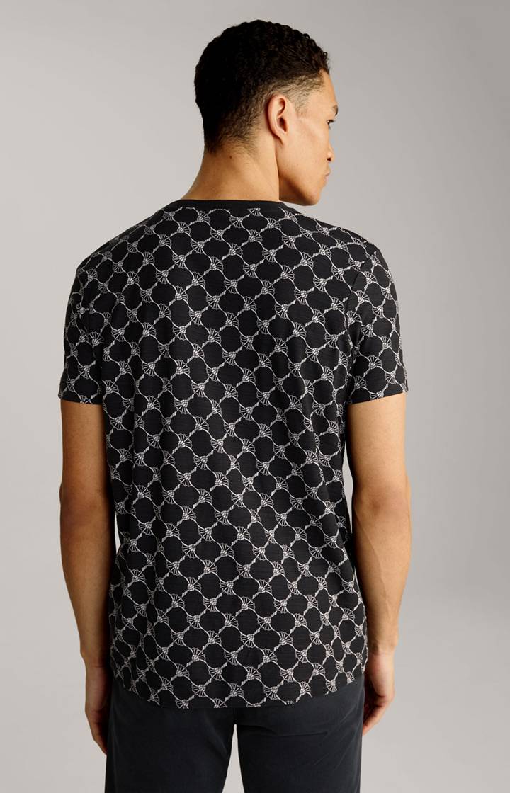 Joop Cornflower-T-Shirt Tyron in Schwarz gemustert Online